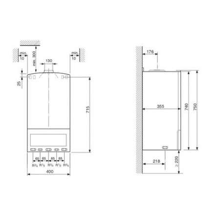 Газовый котел Bosch GAZ 4000 ZWA 24-2 K в Могилеве