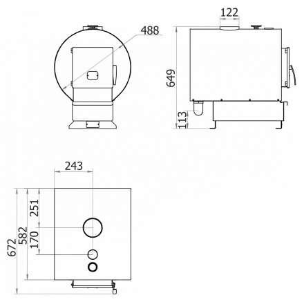 Твердотопливный котел Теплодар Куппер Уют-20 в Могилеве